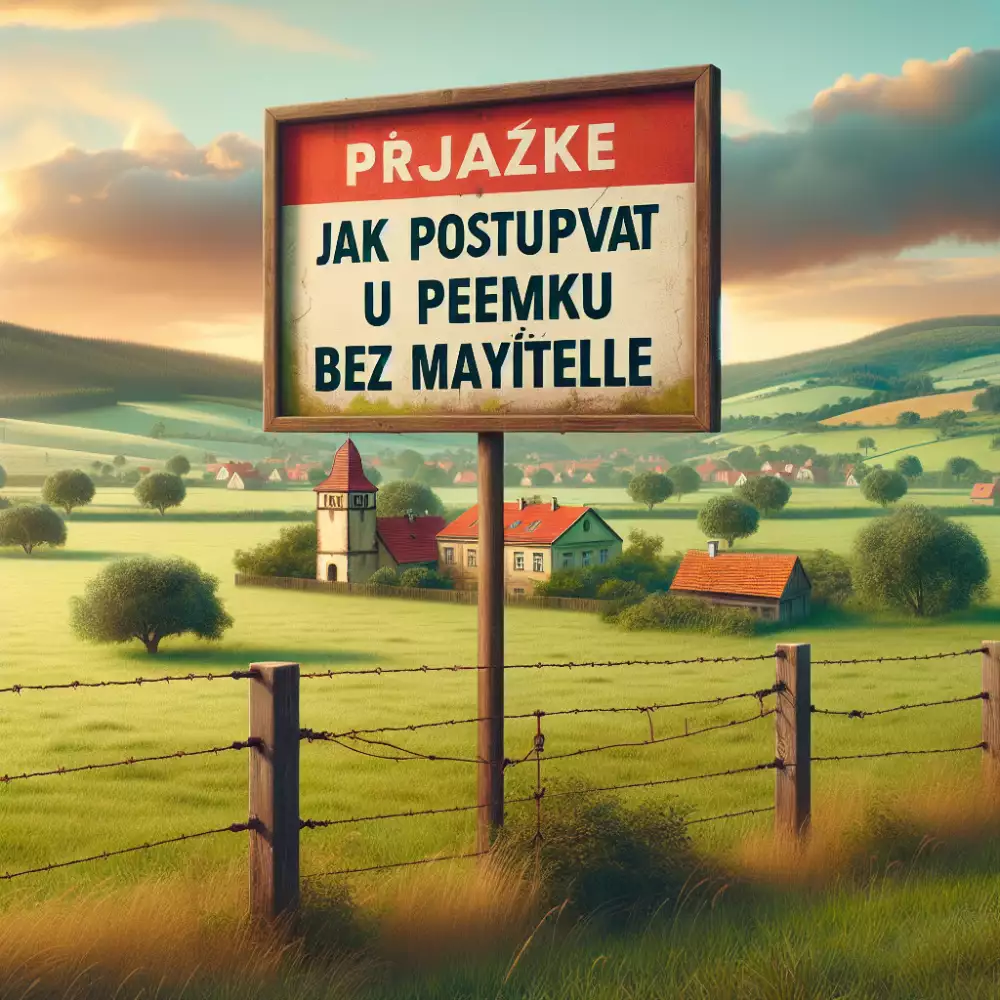 Pozemky Bez Majitele Jak Postupovat